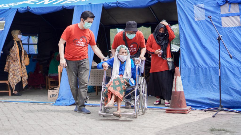 i-SERVE Vaccine in Serang