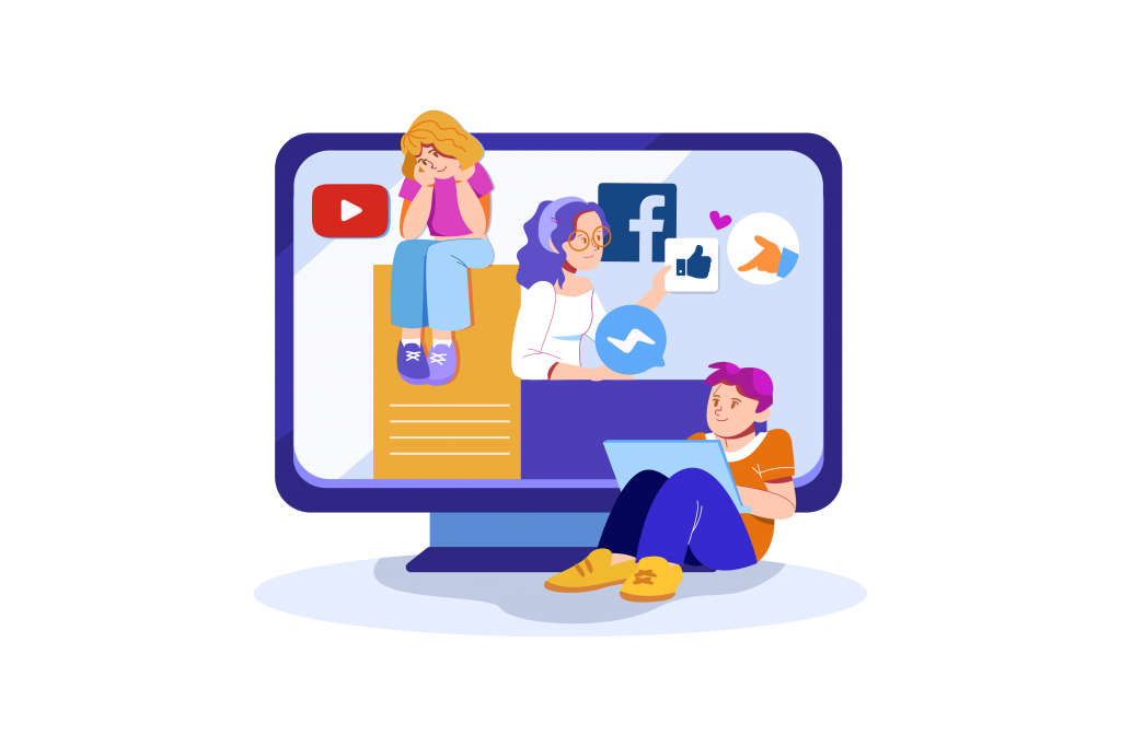 Digital Citizenship Illustration