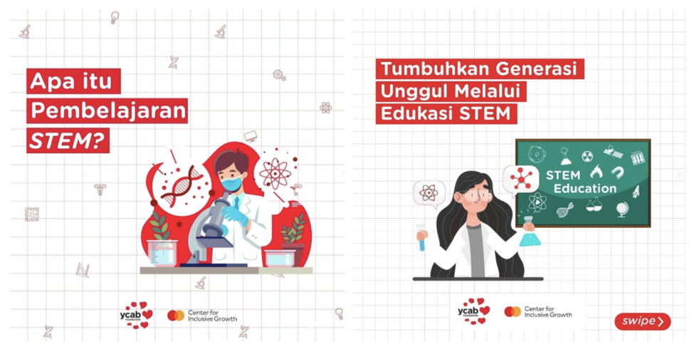 #AkuDanSTEM campaign, hoping to educate the wider community more about the importance of STEM, has reached more than 25,000 people.