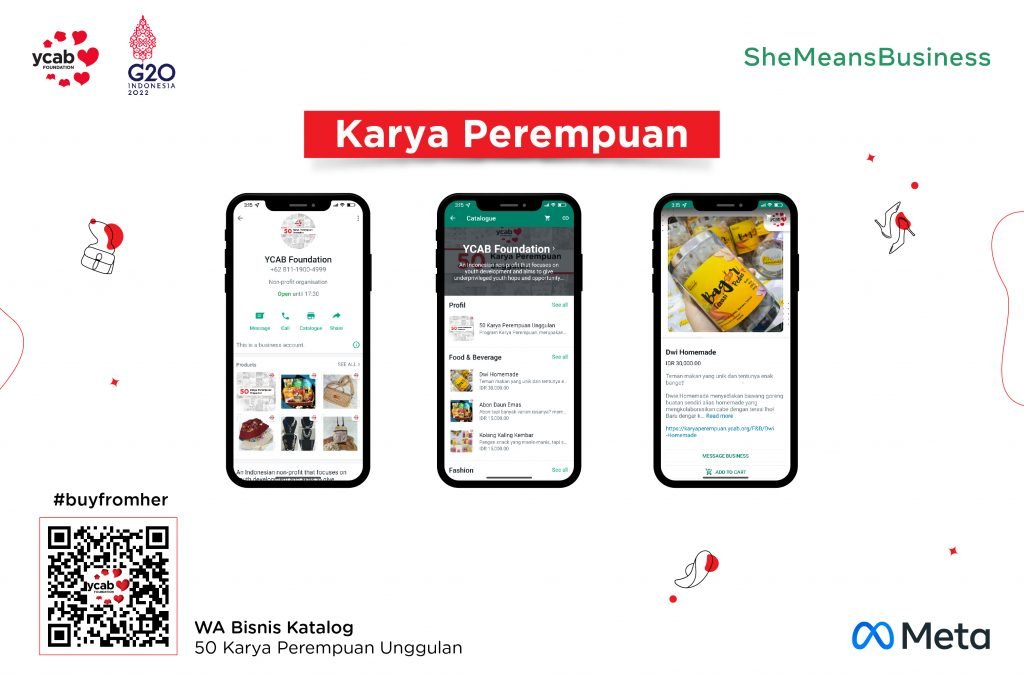 Karya Perempuan utilizes advanced Whatsapp Business features to optimize Indonesian women’s business growth.