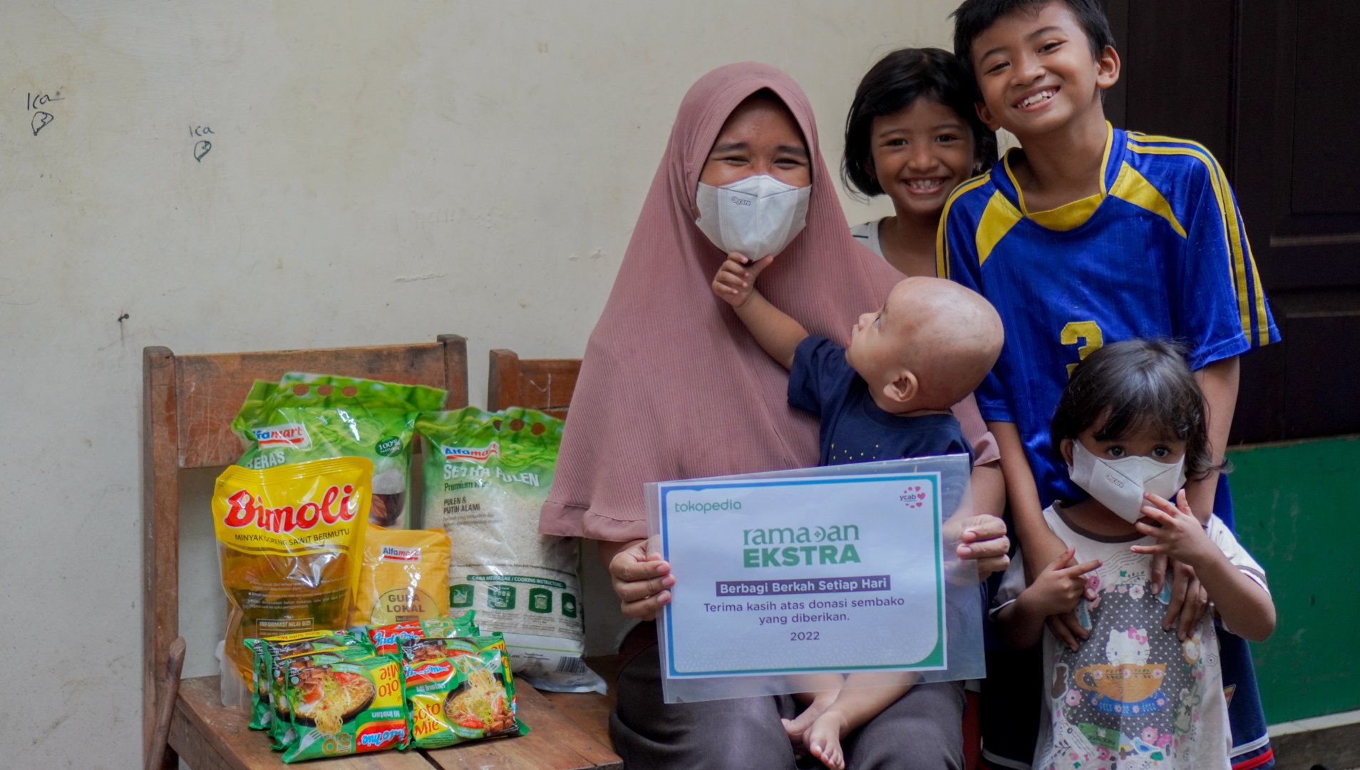 Data from the Coordinating Ministry for Human Development and Cultural Affairs of the Republic of Indonesia shows that of 57 million families in Indonesia, 16.8 percent or 15 million are underprivileged families in need.