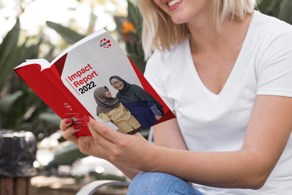 YCAB Foundation launched its 2022 Impact Report in June 2022. This report highlights the 22 years of YCAB Foundation's tremendous effort in bringing quality education and women empowerment in Indonesia.